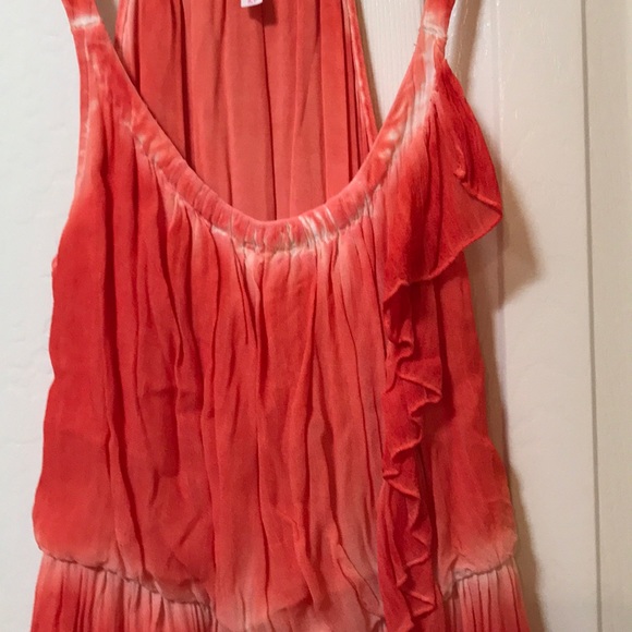 Free People Bohemian Orange Tie Dye - Picture 4 of 7